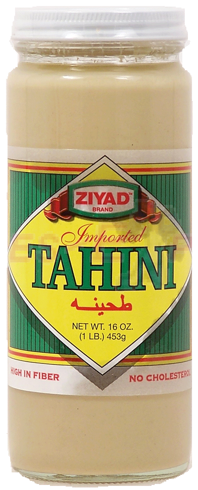 Ziyad Imported tahini ingredients: 100% crushed seasame seeds Full-Size Picture